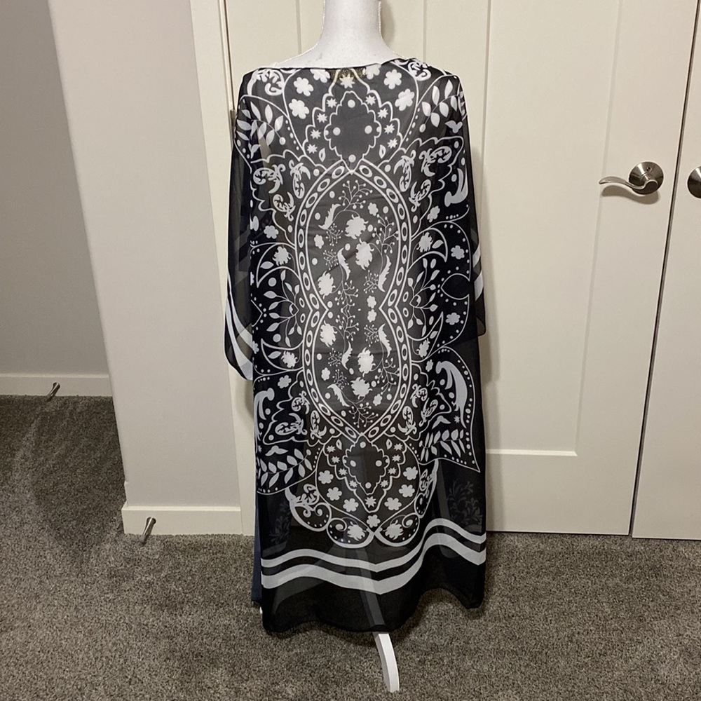 NWOT Hipster Row Size L Long Scarf Duster!